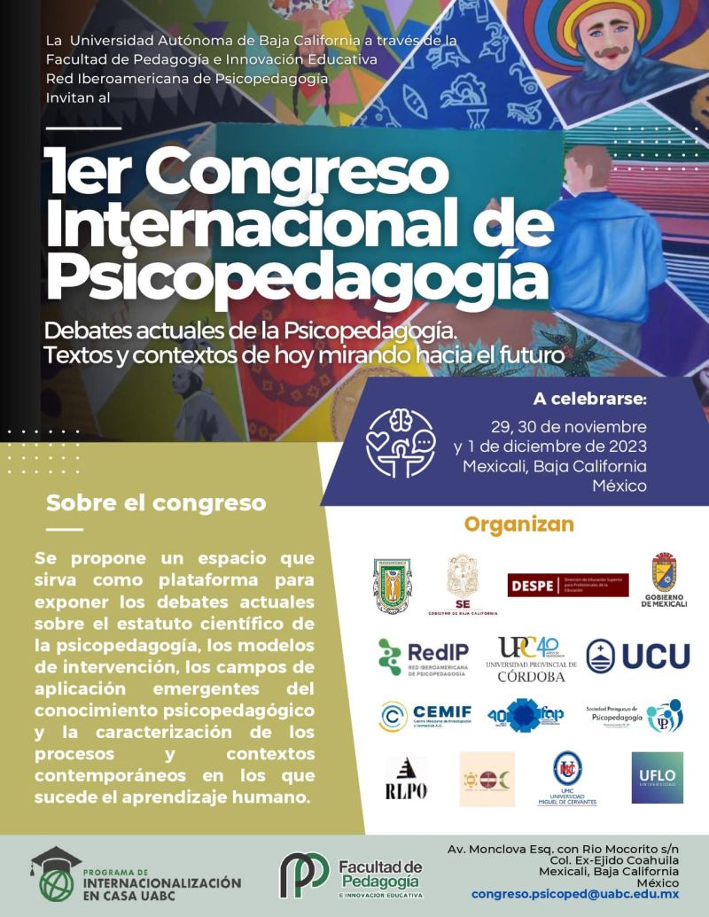 1er Congreso Internacional de Psicopedagogía  