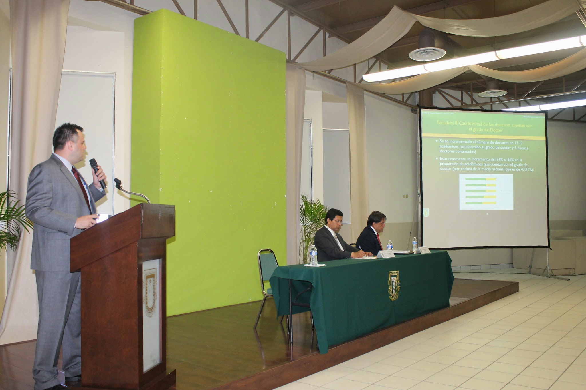 Rinde Informe de Actividades Director de la Facultad de Ciencias ...
