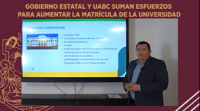 Presenta rector los indicadores de la UABC en el 2020 | Gaceta UABC