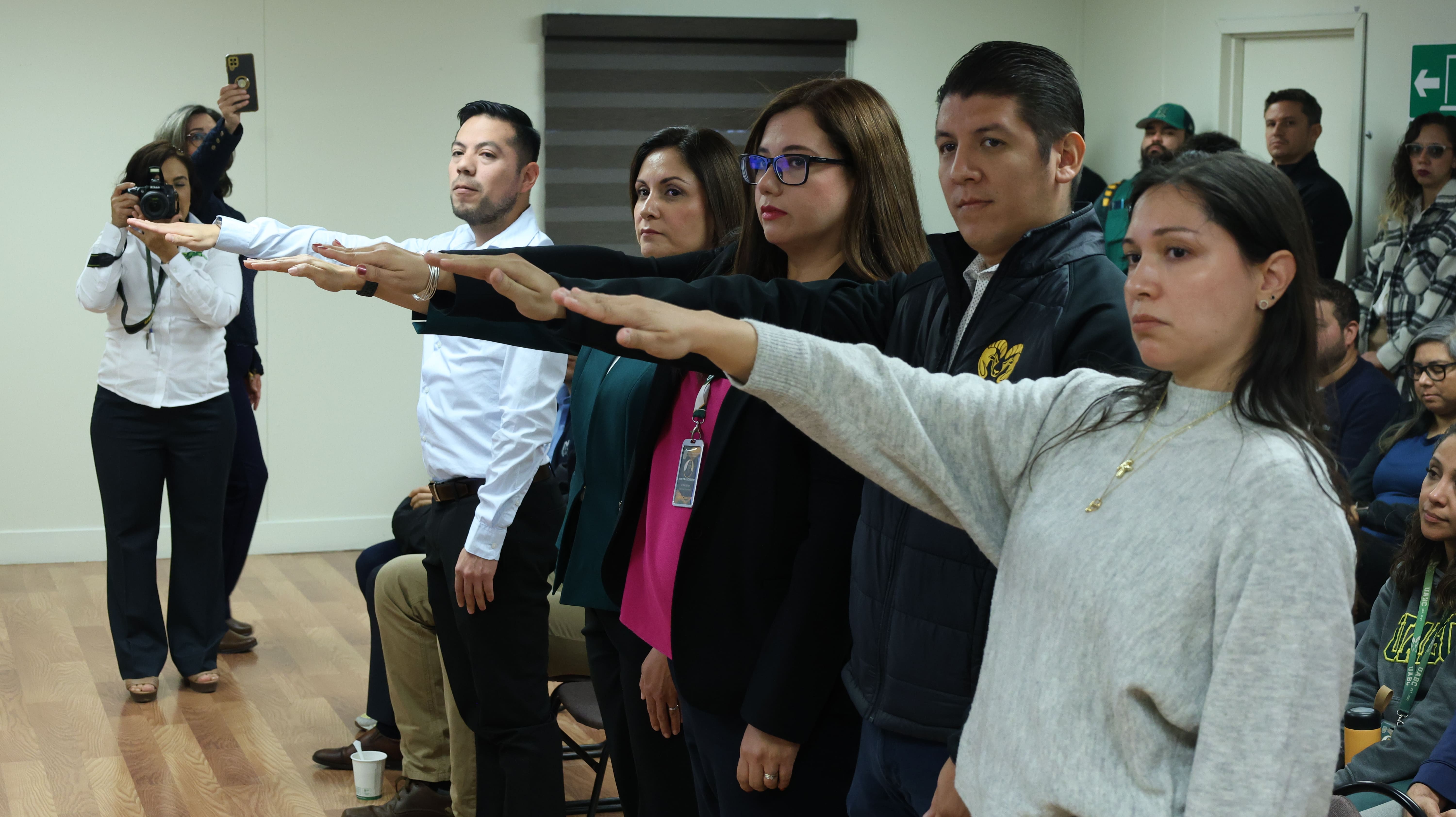 Toma de protesta equipo de trabajo Facultad de Deportes Mexicali 