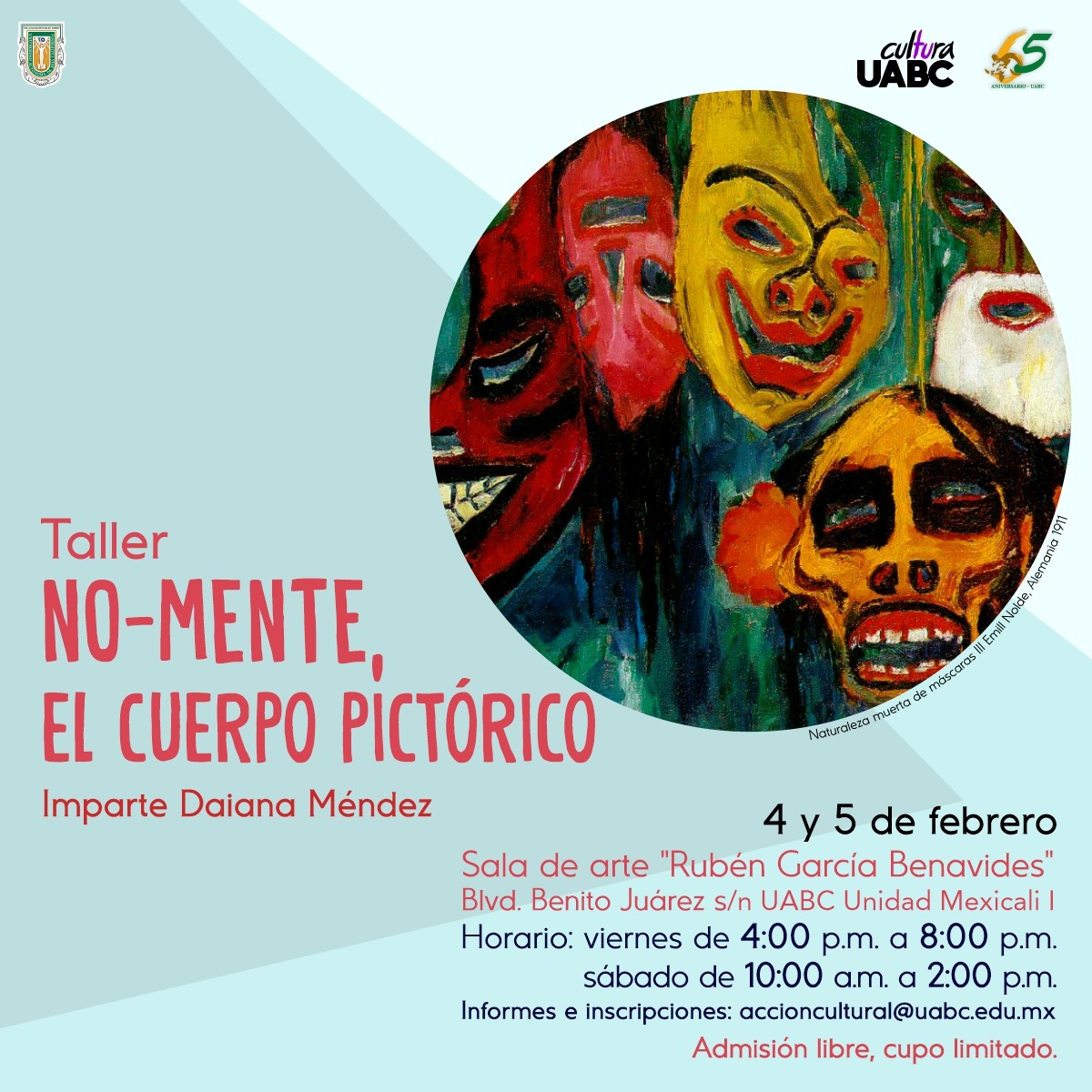 Taller N-mente: El cuerpo pictórico