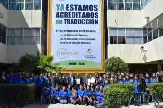 La Licenciatura en Traducción fue acreditada por parte del Consejo para la Acreditación de Programas Educativos en   Humanidades (Coapehum). FOTO: Abraham Medida
