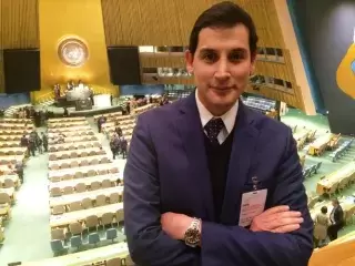 El doctor Joshua Torres Sandoval de la Facultad de Derecho Campus Tijuana