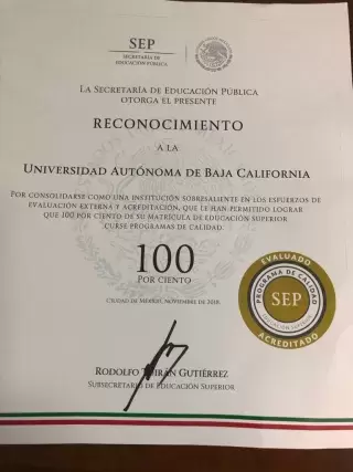 Reconocimiento_SEP_Institución Sobresaliente_Evaluación Externa_Acreditación_Calidad Educativa