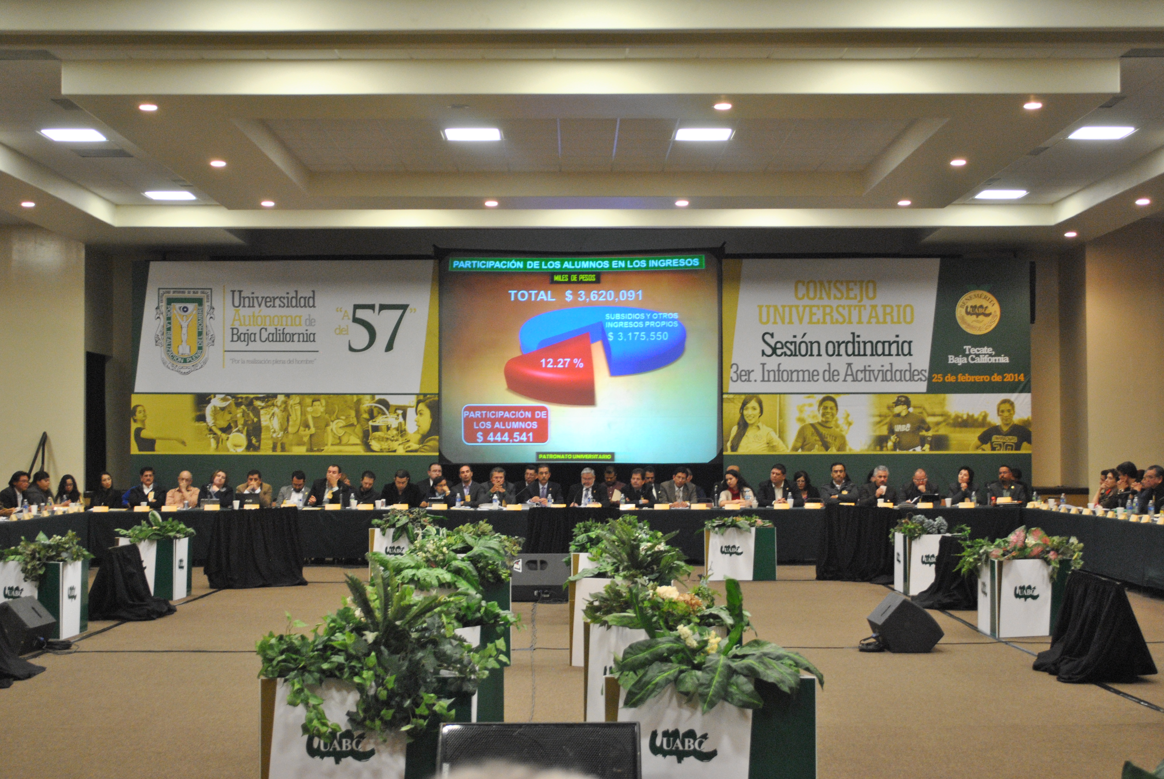 Rinde Rector tercer informe de actividades | Gaceta UABC